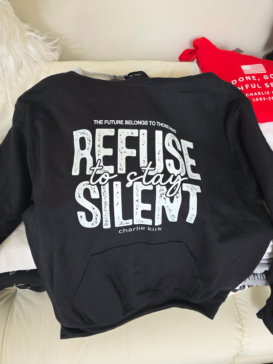 Refuse to stay silent crewneck